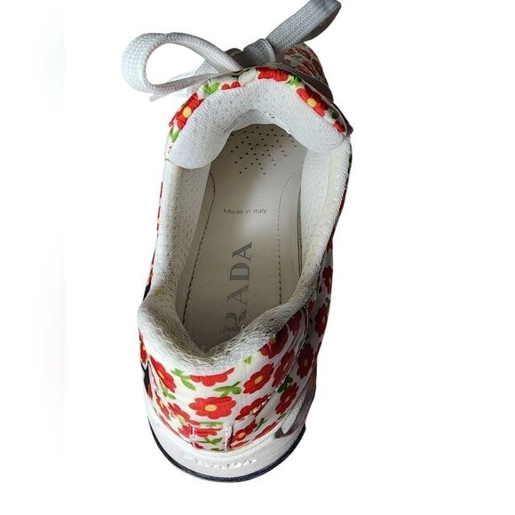 Prada Floral Sneakers - Picture 7 of 13
